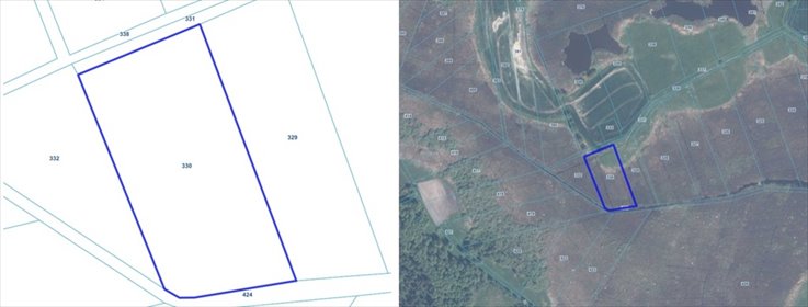 działka na sprzedaż 6200m2 działka Czarne Dolne