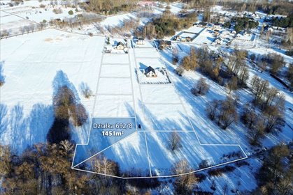 działka na sprzedaż 1451m2 działka Budy Zosine, Batalionu "Zośka"