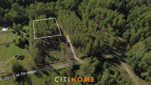 działka na sprzedaż 1032m2 działka Glina, Na skraju