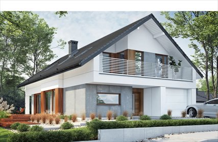Nowoczesny dom 171 m² z garażem i balkonem - polecam dom Łańcut