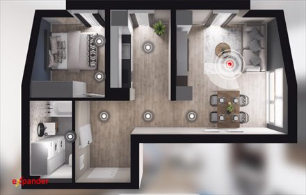 Do sprzedania nowoczesne 3-pokojowe mieszkanie 41,23 m² w Zawadzie mieszkanie Zawada, Zawada