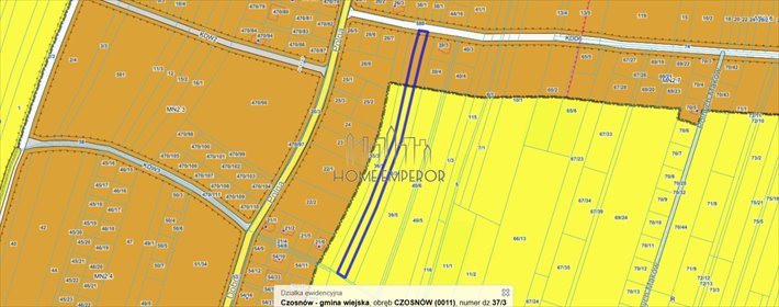 działka na sprzedaż 4130m2 działka Czosnów, Polna