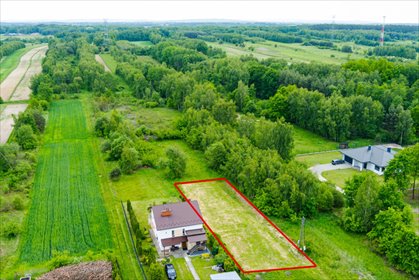 działka na sprzedaż 813m2 działka Lipiny, Tarnowska