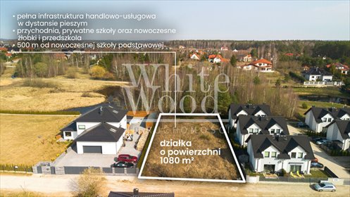 działka na sprzedaż 1080m2 działka Banino