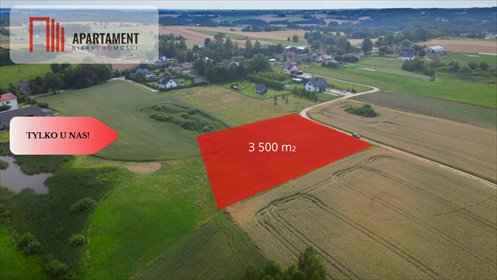 działka na sprzedaż 3500m2 działka Skrzydłowo