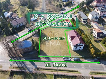 działka na wynajem 1735m2 działka Częstochowa, Grabówka, św. Rocha