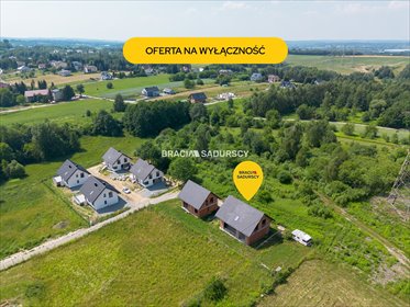 Polecam dom w stanie surowym otwartym 143 m² w Radziszowie dom Radziszów, Łanowa