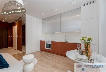 Polecam nowoczesne 25,42 m² apartament z loggią i panoramicznym tarasem mieszkanie Katowice, Olimpijska