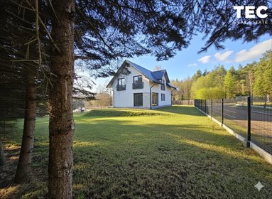 Nowoczesne wolnostojące domy w Mnikowie, 309 m², las dom Mników