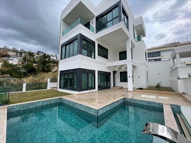 Luksusowa willa z panoramicznym widokiem na morze i miasto dom Alanya, Kargıcak, Alanya, Antalya