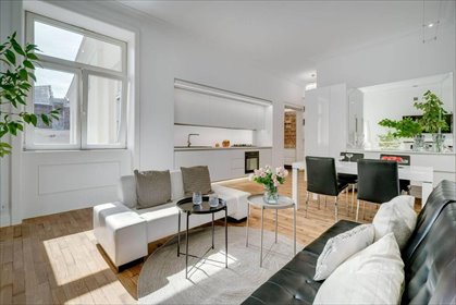 Przestronne 78 m² z kominkiem i wysokimi sufitami - polecam! mieszkanie Warszawa, Wola, Miedziana