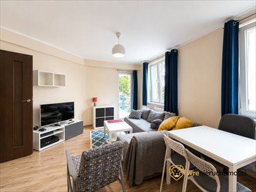Polecam jasne 2-pokojowe 45 m² z tarasem w Krzykach mieszkanie Wrocław, Krzyki, Tadeusza Zielińskiego
