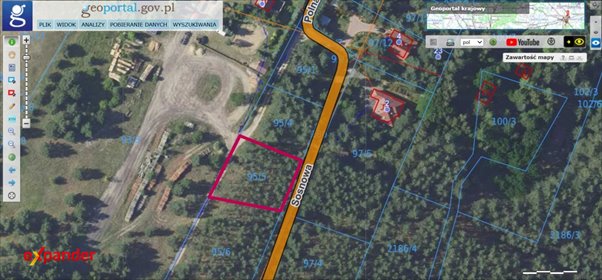 Polecam działkę 1353 m² z warunkami zabudowy w Sąsiecznie działka Sąsieczno, Polna