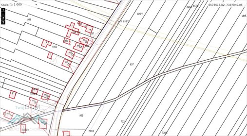 działka na sprzedaż 1694m2 działka Krzykawa