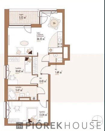mieszkanie na sprzedaż 66m2 mieszkanie Warszawa, Targówek, Płosa