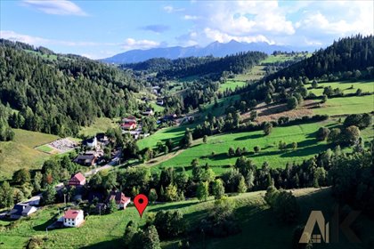 działka na sprzedaż 2377m2 działka Łapszanka