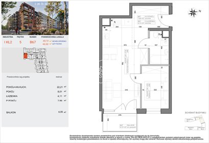 mieszkanie na sprzedaż 42m2 mieszkanie Bydgoszcz, Bocianowo, Pomorska