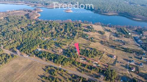 Zapraszam do zakupu działki 1157 m² nad jeziorem Omulew działka Jabłonka