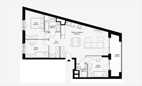 mieszkanie na sprzedaż 81m2 mieszkanie Warszawa, Wola, Czyste, Kolejowa