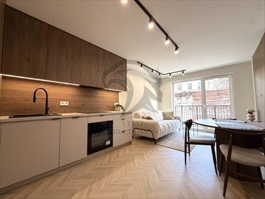 Na sprzedaż przestronne 45 m² mieszkanie z balkonem w centrum Łodzi mieszkanie Łódź, Polesie