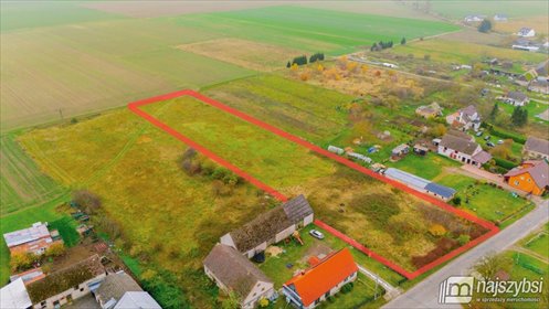 działka na sprzedaż 1126m2 działka Kościuszki, Wieś