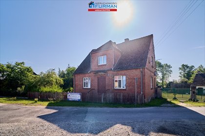 Na sprzedaż przestronny dom z czerwonej cegły 135 m² w Osówce dom Osówka