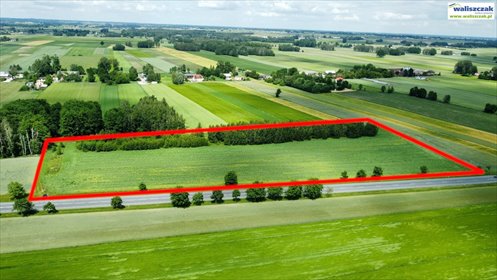 Sprzedam działkę inwestycyjną 35 000 m² przy DK-8 w Gomulinie działka Gomulin