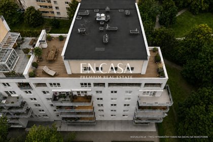 Mieszkanie 5 pokoi z tarasem na dachu i miejscem garażowym mieszkanie Warszawa, Mokotów, Wydmińska