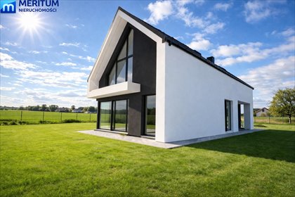 Nowoczesny dom 212 m2 z garażem i tarasem w Kosowie dom Kosów