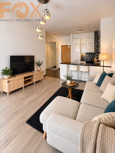 Wilanów, 46 m², balkon, pełne wyposażenie mieszkanie Warszawa, Wilanów, Kazachska