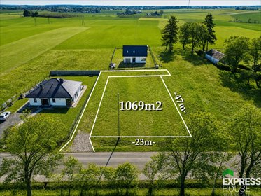 Działka 1069m2 pod dom w Garbowie, MPZP, media, asfalt działka Garbów, Słoneczna