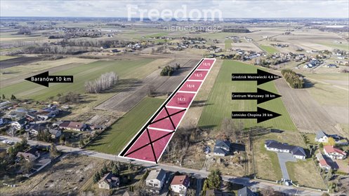 działka na sprzedaż 3000m2 działka Kozery, Urocza