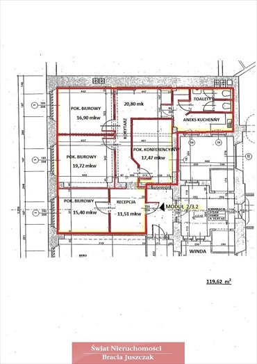lokal użytkowy na wynajem 120m2 lokal użytkowy Wrocław, Stare Miasto