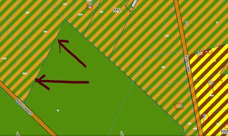 Na sprzedaż działka 2295 m² w Siestrzeni - blisko trasy S8 działka Siestrzeń