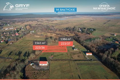 Działki w Smołdzińskim Lesie - spokój i natura na 1561 m2. działka Smołdziński Las