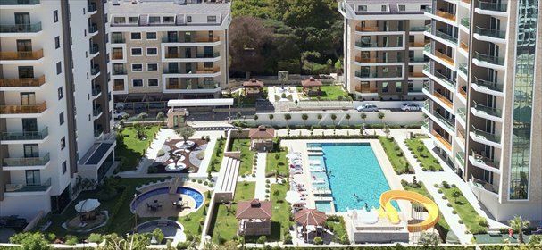 Luksusowy 130 m² apartament z basenem i jacuzzi mieszkanie Avsallar, Avsallar, Alanya, Antalya
