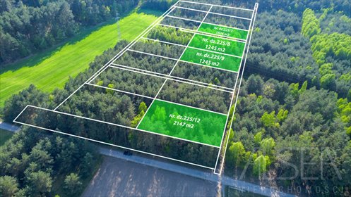 Działka pod rekreację 1245 m² w Nowym Bosewie - polecam! działka Nowe Bosewo, Lipnik