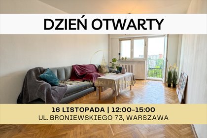 mieszkanie na sprzedaż 51m2 mieszkanie Warszawa, Bielany Piaski, Władysława Broniewskiego