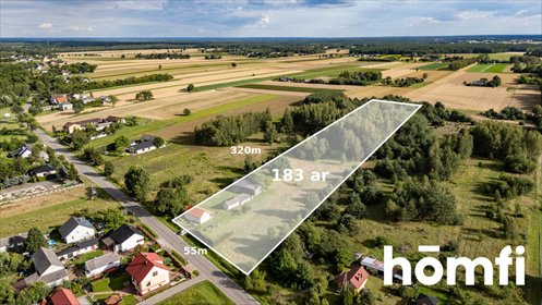 Działka 18 290 m² z zabudową i zadrzewieniem - polecam! działka Okrężnica