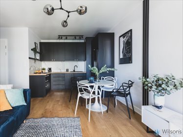 Nowoczesne 37m2 w centrum Wrocławia z balkonem mieszkanie Wrocław, Krzyki, Krzyki