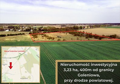 działka na sprzedaż 32300m2 działka Żółwia Błoć