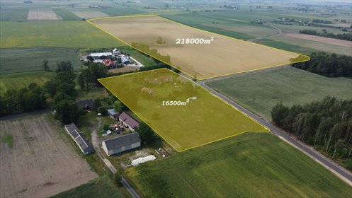 działka na sprzedaż 234500m2 działka Cywiny Wojskie