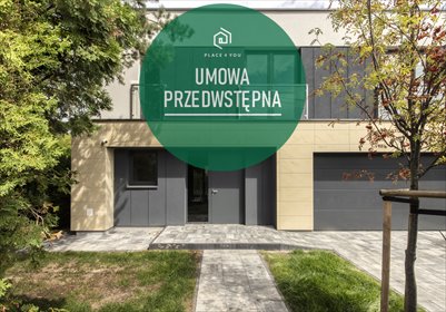 Nowoczesny dom z dużym ogrodem i garażem w Pruszkowie dom Pruszków, Kowalska