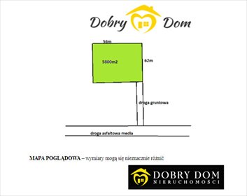 działka na sprzedaż 5800m2 działka Narewka