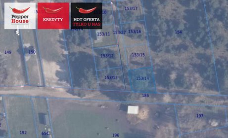 działka na sprzedaż 529m2 działka Ostrowo