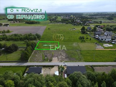 działka na sprzedaż 1001m2 działka Konin, Leśna