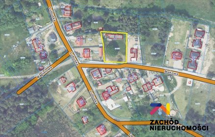 Działka 1664 m² z budynkami do remontu, media, zjazd działka Przytok