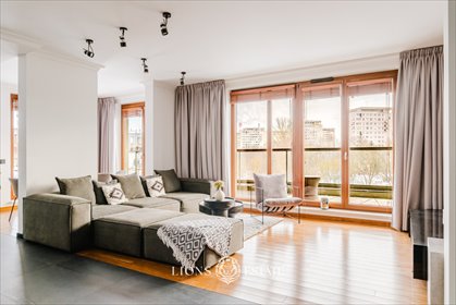 Na sprzedaż luksusowy apartament 145 m² z tarasem 218 m² w Warszawie mieszkanie Warszawa, Mokotów Sadyba, Bernardyńska