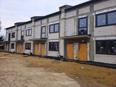 Nowoczesny dom szeregowy 111m2 z antresolą i ogrodem dom Rzeszów, Porąbki