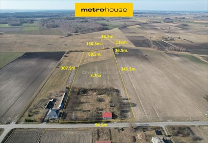 działka na sprzedaż 37047m2 działka Mazanówka